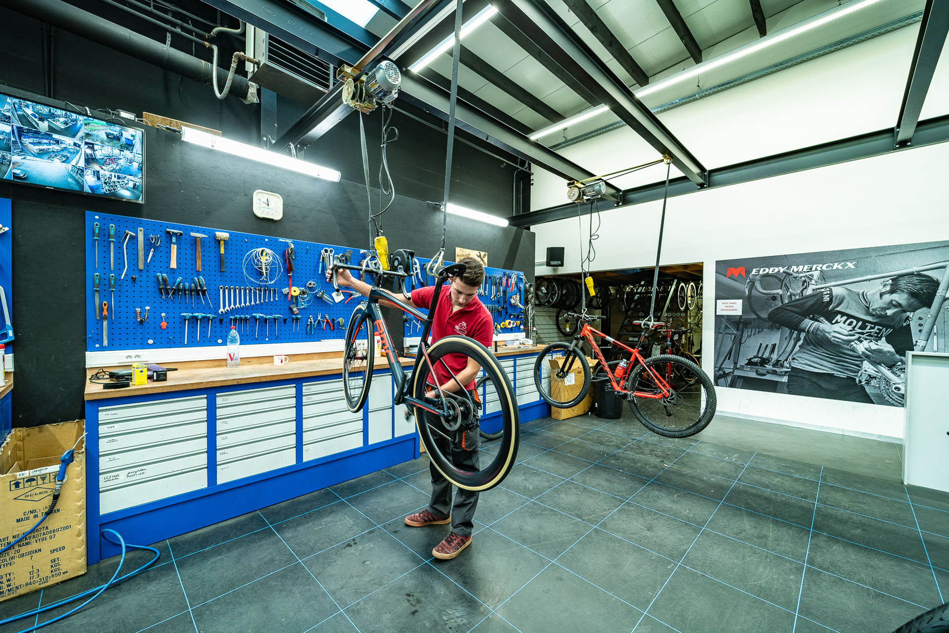 Open atelier in de fietswinkel | CD BIKES HEIST-OP-DEN-BERG